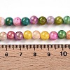 Natural Mashan Jade Beads Strands G-A255-A01-02C-5