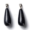 Synthetic Blue Goldstone Pendants G-F707-03-2
