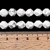 Natural Howlite Beads Strands G-Z119-A43-02-6