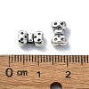Tibetan Style Alloy Beads TIBEB-F065-07AS-01-3