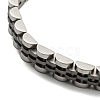 Ion Plating(IP) 304 Stainless Steel Thick Link Chain Bracelet BJEW-G649-09B-C-2