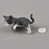 PVC Cat Display Decorations DJEW-WH0063-64K-1