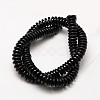 Imitation Amber Resin Heishi Beads Strands X-RESI-A009G-6mm-03-2