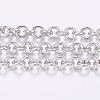 Tarnish Resistant 304 Stainless Steel Rolo Chains CHS-H013-07-A-1