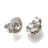 Rack Plating Brass Friction Ear Nuts KK-C081-04P-2