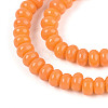 Opaque Solid Color Glass Beads Strands GLAA-ZX008-4mm-18L-3
