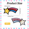 30Pcs Computerized Embroidery Cloth Iron on/Sew on Patches PATC-CY0001-12-2
