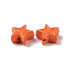 Spray Painted Alloy Beads PALLOY-K001-02I-3