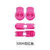 Resin Buttons and Tailfile Clip Set LS-FIND-WH0152-523A-1
