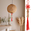 4Pcs Polyester Tassel & Chinese Knot Pendant HJEW-UN0001-31-5