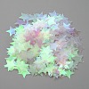 Rainbow Iridescent PVC Paillette/Sequins Pendants KY-WH0046-100F-2