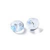 Baking Paint Transparent Glass Beads DGLA-S116-01I-2