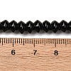 Natural Black Onyx Beads Strands G-P161-20-6x4mm-3