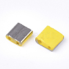 Electroplate Opaque Glass Seed Beads SEED-S023-18C-04B-2