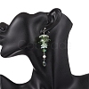 3 Pairs Jellyfish 304 Stainless Steel Shell Pearl Dangle Stud Earrings EJEW-TA00773-4
