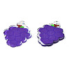 Autumn Theme Translucent Acrylic Pendants TACR-N013-001-3