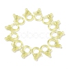 Transparent Plastic Lobster CLaw Clasps KY-H005-A01-1