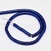 Electroplate Non-magnetic Synthetic Hematite Beads Strands G-J164A-4mm-05-2