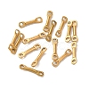 Ion Plating(IP) 304 Stainless Steel Connector Charms STAS-Q323-04A-G-1
