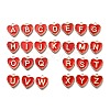 Alloy Enamel Pendants ENAM-K075-02G-02-1