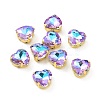 Heart Sew on Rhinestone DIY-E062-04G-04-1