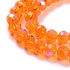 Electroplate Glass Beads Strands EGLA-A034-T10mm-L07-3