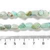 Natural Chrysocolla and Lapis Lazuli Beads Strands G-P497-01C-23-5