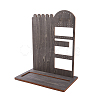 Wooden Jewelry Display Tower with Tray EDIS-WH0030-22-1