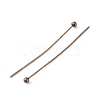 Brass Ball Head Pins LS-RP0.5x30mm-AB-3