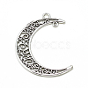 Tibetan Style Alloy  2-Loop Link Pendants TIBE-S299-062AS-RS-2