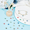 96Pcs 12 Styles Transparent Evil Eye Resin Charms RESI-PH0001-88-5