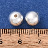 Fine Silver Round Beads STER-A047-08A-S-3