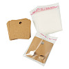 20Pcs Paper Earring Display Cards CDIS-TADJ0002-01F-1