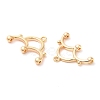 Brass Chandelier Component Links KK-K333-40G-2