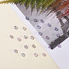 Two Tone Transparent Spray Painted Acrylic Bead X-ACRP-T005-26-7