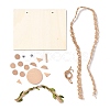 DIY Owl Painting Handmade Materials Package for Parent-Child DIY-P036-06-3