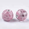 Handmade Porcelain Beads PORC-S498-22K-2