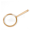 1Pc Aluminum Magnifying Glass AJEW-BC0009-13G-1