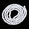 Imitation Jade Electroplate Glass Beads Strands EGLA-A039-J2mm-A06-2