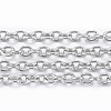 Tarnish Resistant 304 Stainless Steel Cable Chains CHS-H009-27P-1