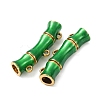 304 Stainless Steel Enamel Curved Bamboo Chandelier Component Links STAS-D263-17A-G-2