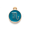 Alloy Enamel Pendants ENAM-S124-01B-05L-2