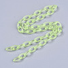 Handmade Transparent ABS Plastic Cable Chains X-KY-S166-001G-3