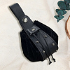 Viking PU Leather Drawstring Wallets with Antique Bronze Tone Iron Rivets AJEW-WH0816-099AB-02-3