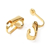 304 Stainless Steel Clip-on Earring Findings X-STAS-E163-67G-1