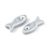 Handmade Porcelain Ceramic Beads PORC-T134-01F-2