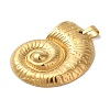 Ion Plating(IP) 304 Stainless Steel Pendants STAS-M017-09G-2