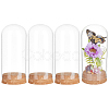 4Pcs High Borosilicate Glass Dome Cover DJEW-BC0001-32-1