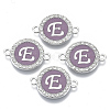 Alloy Enamel Links Connectors ENAM-TAC0003-01S-01E-1