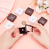 24Pcs 2 Colors Square Acrylic Loose Diamond Display Boxes CON-GA0001-16-3